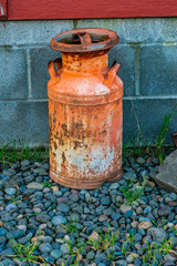 Obraz premium Yard ornament - Liquid-jug