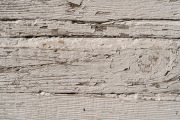 Texture od wooden planks. Wall made of antique wood. Raw wood after century.
