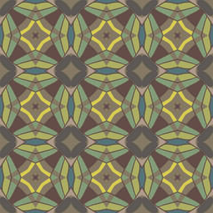 Vector geometry abstract seamless pattern background