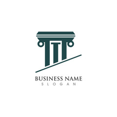 Column Logo or symbol creative Template illustration vector design