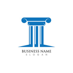 Column Logo or symbol creative Template illustration vector design