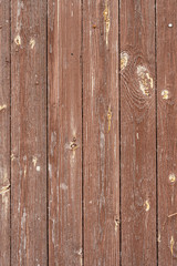 Texture od wooden planks. Wall made of old wood.