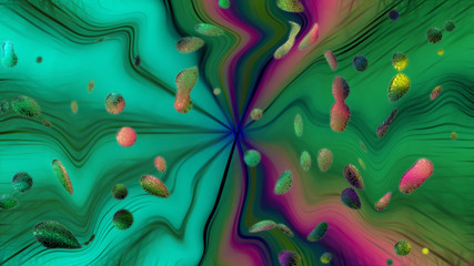 fantasy texture with multi color