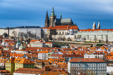 Fototapeta na wymiar Stadtpanorama von Prag