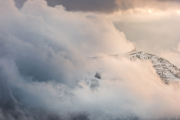 Manto de nubes