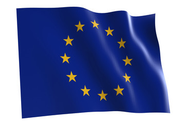 EU Flag waving