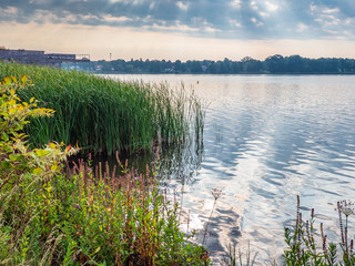 Ruppiner See lake in Brandenburg, Germany