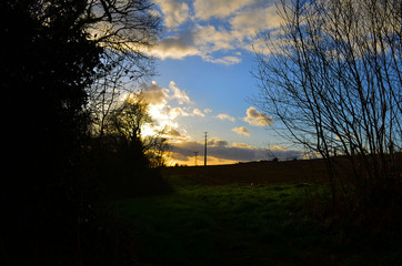 coucher de soleil