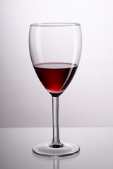 glass of red wine