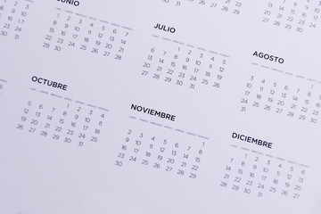 calendar for year 2020