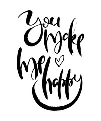 Obraz premium Grunge lettering isolated artwork. Typography stamp for t-shirt graphics, print, poster, banner, flyer, tags, postcard