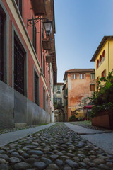 street in old town in italy