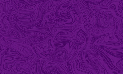 Shades of purple background with swirling marble effect pattern using liquify. Vector has copy space with room for text and images. Great for backdrops, banners and textile.