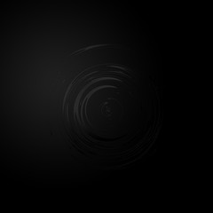 abstract fractal background. Black on black. 