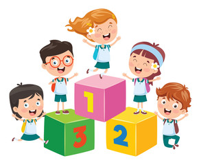 Obraz premium Concept Design For Children Education