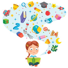 Obraz premium Concept Design For Children Education