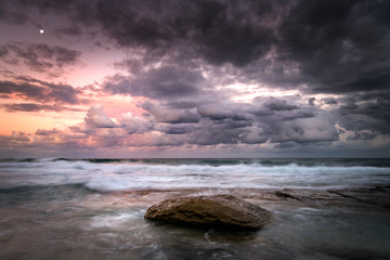 Tamarama Beach at sunset, Sydney Australia