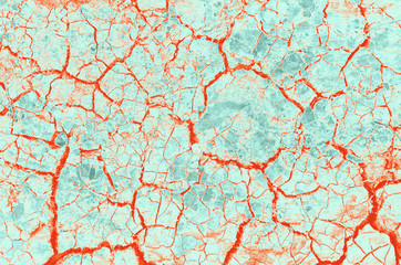 abstract red, orange, celadon and aquamarine colors background for design