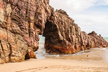 Pedra Furada - Jericoacoara - Ceará - Brazil - A brazilian famous rock monument