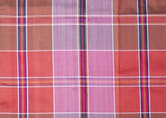 Fototapeta premium Colorful Thai cotton background
