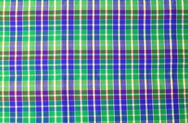 Colorful Thai cotton as background