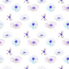 Seamless pattern. Flowers and fruits of rose hips Watercolor. Flower illustrations. Bohemian bouquets of flowers, wreaths, wedding compositions, anniversary, birthday, invitations greeting cards