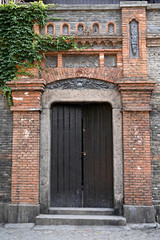 The architectural style of old houses in Shanghai, China