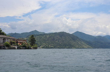 Italie - Piémont - Lac d'Orta et les Alpes