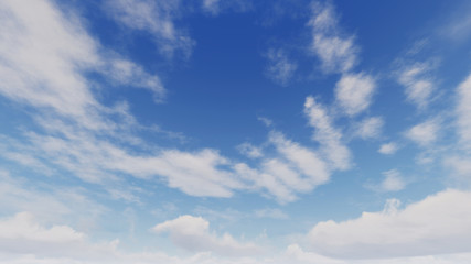 Fototapeta premium Cloudy blue sky abstract background, blue sky background with tiny clouds
