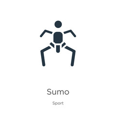 Sumo icon vector. Trendy flat sumo icon from sport collection isolated on white background. Vector illustration can be used for web and mobile graphic design, logo, eps10