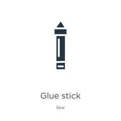 Glue stick icon vector. Trendy flat glue stick icon from sew collection isolated on white background. Vector illustration can be used for web and mobile graphic design, logo, eps10