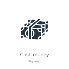 Cash money icon vector. Trendy flat cash money icon from payment methods collection isolated on white background. Vector illustration can be used for web and mobile graphic design, logo, eps10