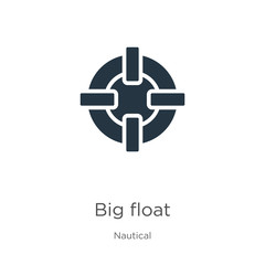 Big float icon vector. Trendy flat big float icon from nautical collection isolated on white background. Vector illustration can be used for web and mobile graphic design, logo, eps10