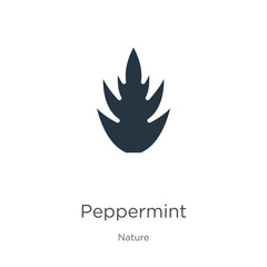 Peppermint icon vector. Trendy flat peppermint icon from nature collection isolated on white background. Vector illustration can be used for web and mobile graphic design, logo, eps10