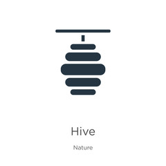 Hive icon vector. Trendy flat hive icon from nature collection isolated on white background. Vector illustration can be used for web and mobile graphic design, logo, eps10