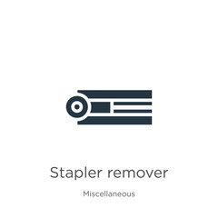 Stapler remover icon vector. Trendy flat stapler remover icon from miscellaneous collection isolated on white background. Vector illustration can be used for web and mobile graphic design, logo, eps10