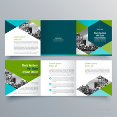 Brochure design, brochure template, creative tri-fold, trend brochure