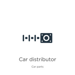 Car distributor icon vector. Trendy flat car distributor icon from car parts collection isolated on white background. Vector illustration can be used for web and mobile graphic design, logo, eps10