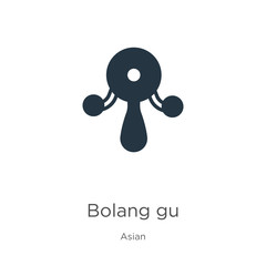 Bolang gu icon vector. Trendy flat bolang gu icon from asian collection isolated on white background. Vector illustration can be used for web and mobile graphic design, logo, eps10