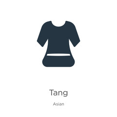 Tang icon vector. Trendy flat tang icon from asian collection isolated on white background. Vector illustration can be used for web and mobile graphic design, logo, eps10