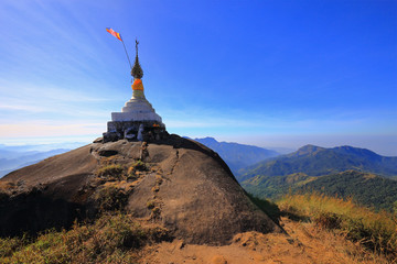 Obraz premium Pagoda in Myanmar, where people are Buddhists.