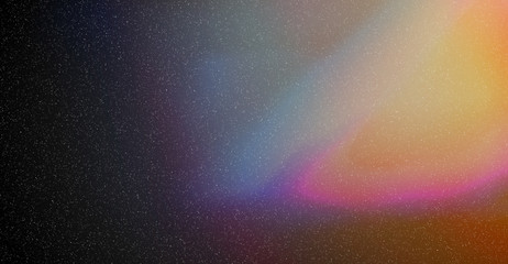 space stars and light background creative 3d-illustration