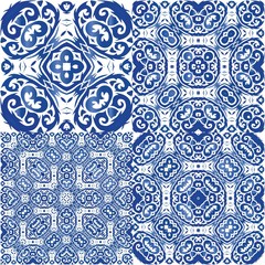Portuguese vintage azulejo tiles.