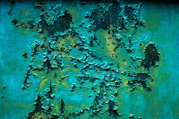 Metal  with corrosion