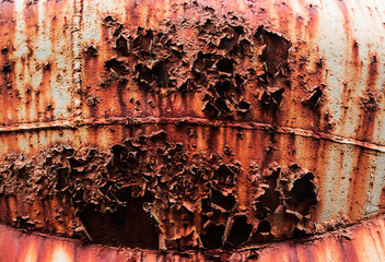 Metal  with corrosion