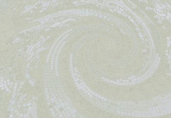 Abstract surface wallpaper of green spiral marble texture for soft background.