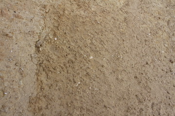 textured sand wall