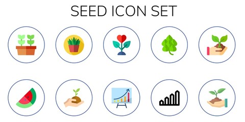 seed icon set