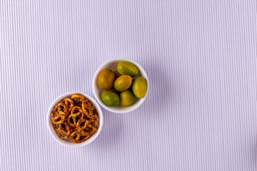 Fruit dessert-kumquat, kiwi,orange, tarragon tonic.