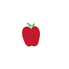 Apple logo template vector illustration